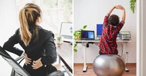 Desk Stretches for Back Pain