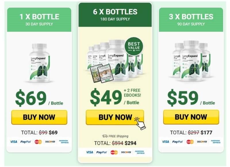 LungExpand Pro Pricing