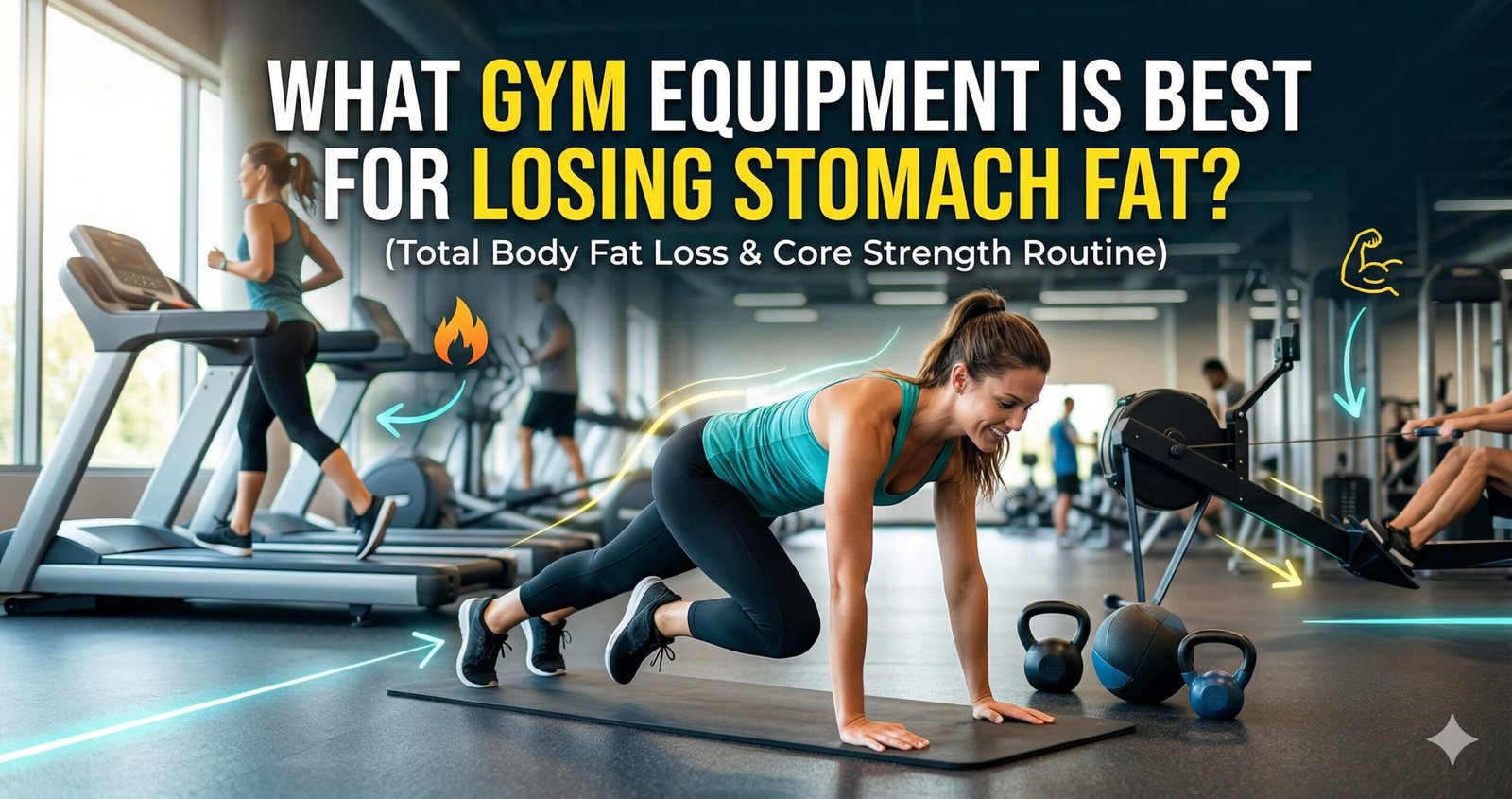 What Gym Equipment Is Best For Losing Stomach Fat