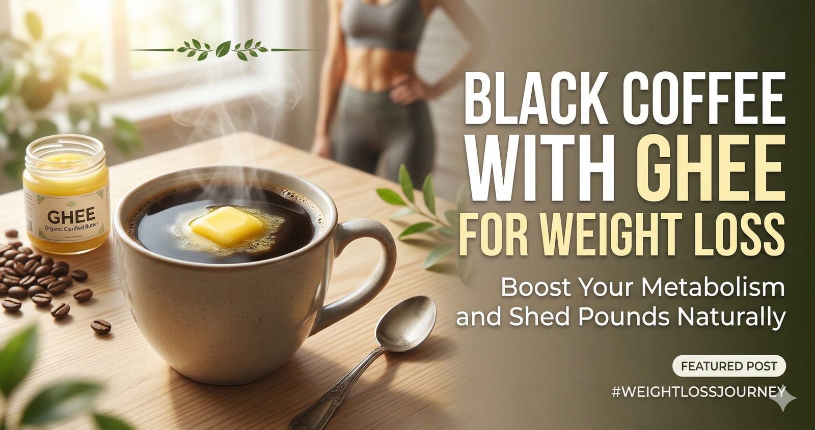 Black Coffee with Ghee for Weight