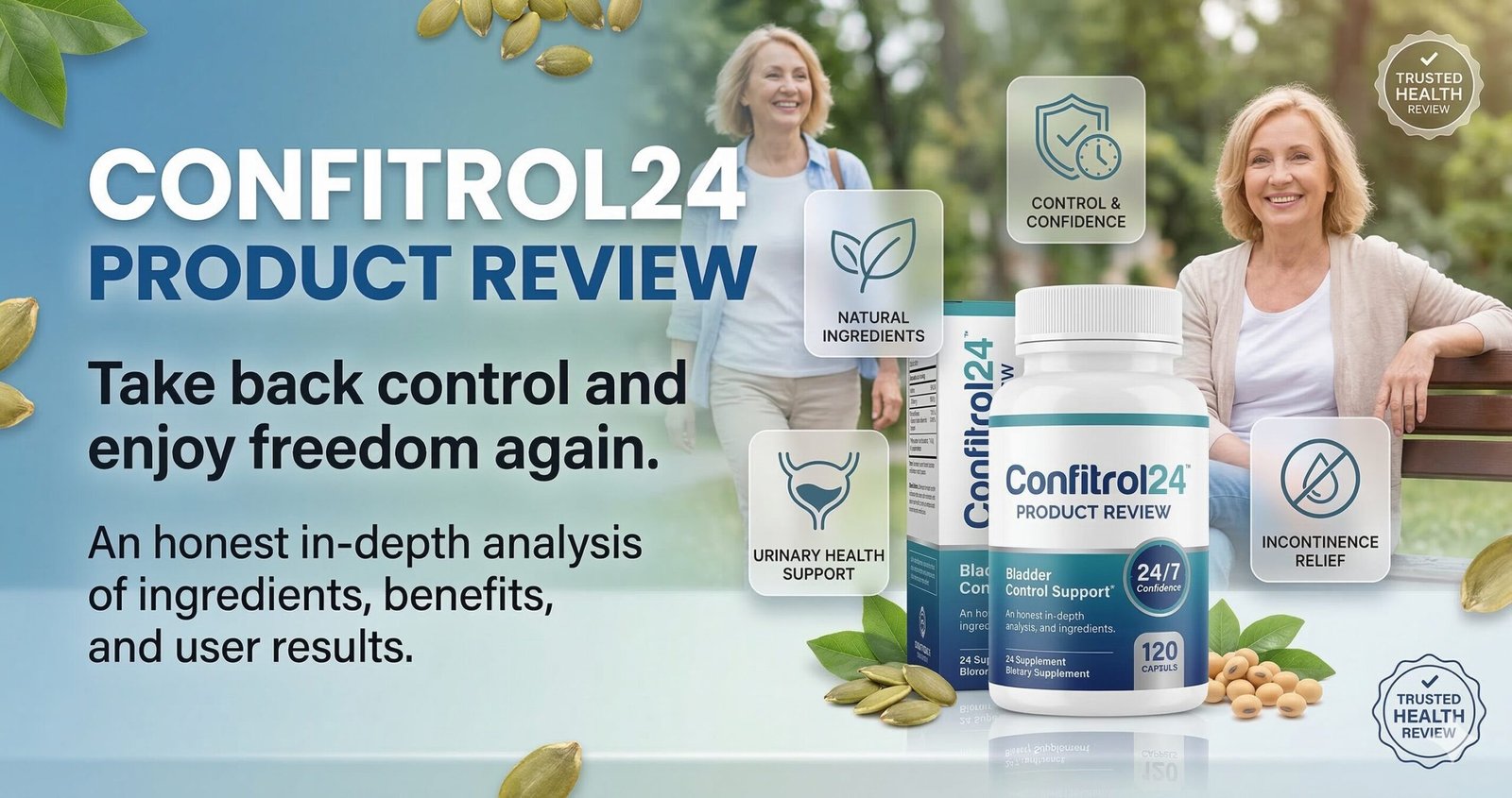Confitrol24 Reviews Can It Improve Bladder Control Naturally