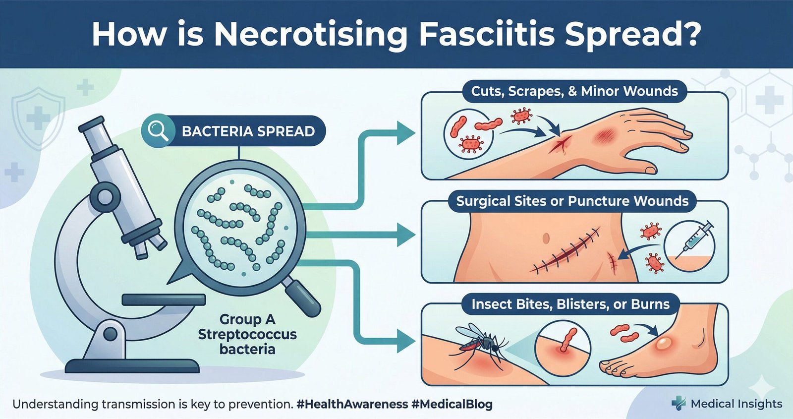 How-is-Necrotising-Fasciitis-Spread