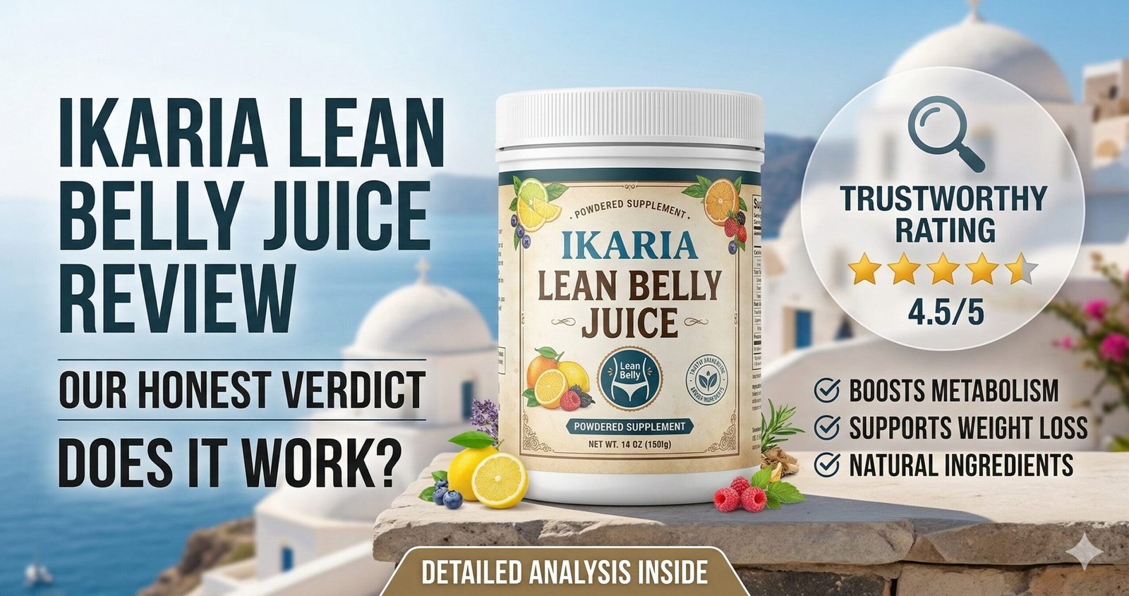 Ikaria Lean Belly Juice