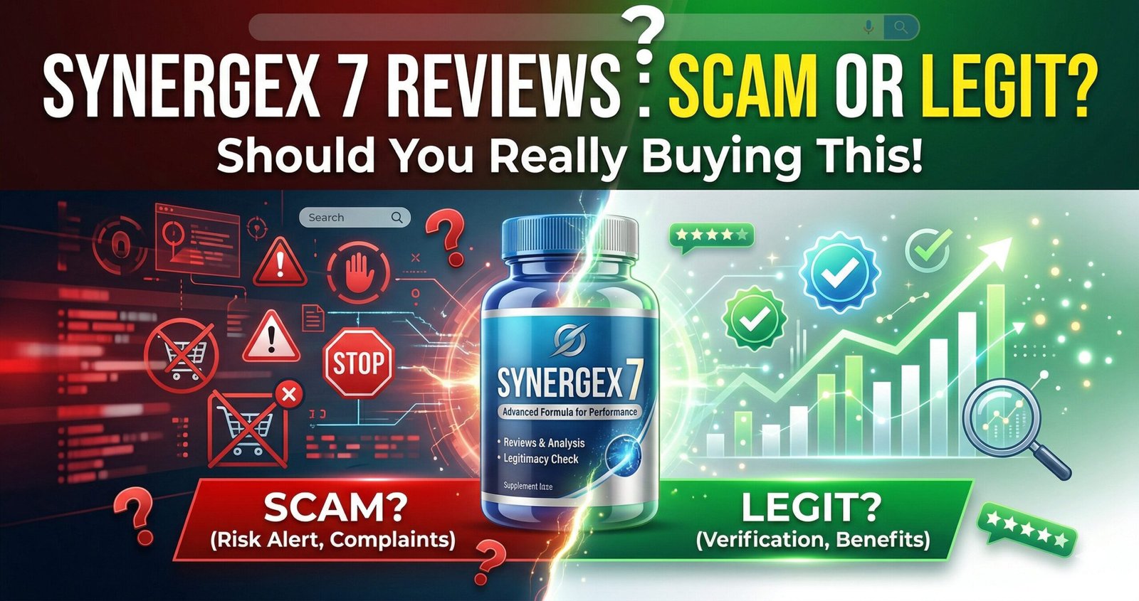 Synergex 7 Reviews Scam Or Legit Should You Really Buying This